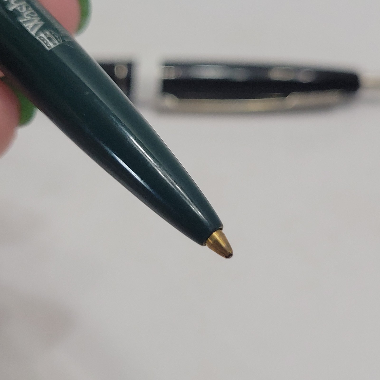 2 VTG Bic Clic Pen Washington University School Of Med. 1-Green 1- Black Mexico