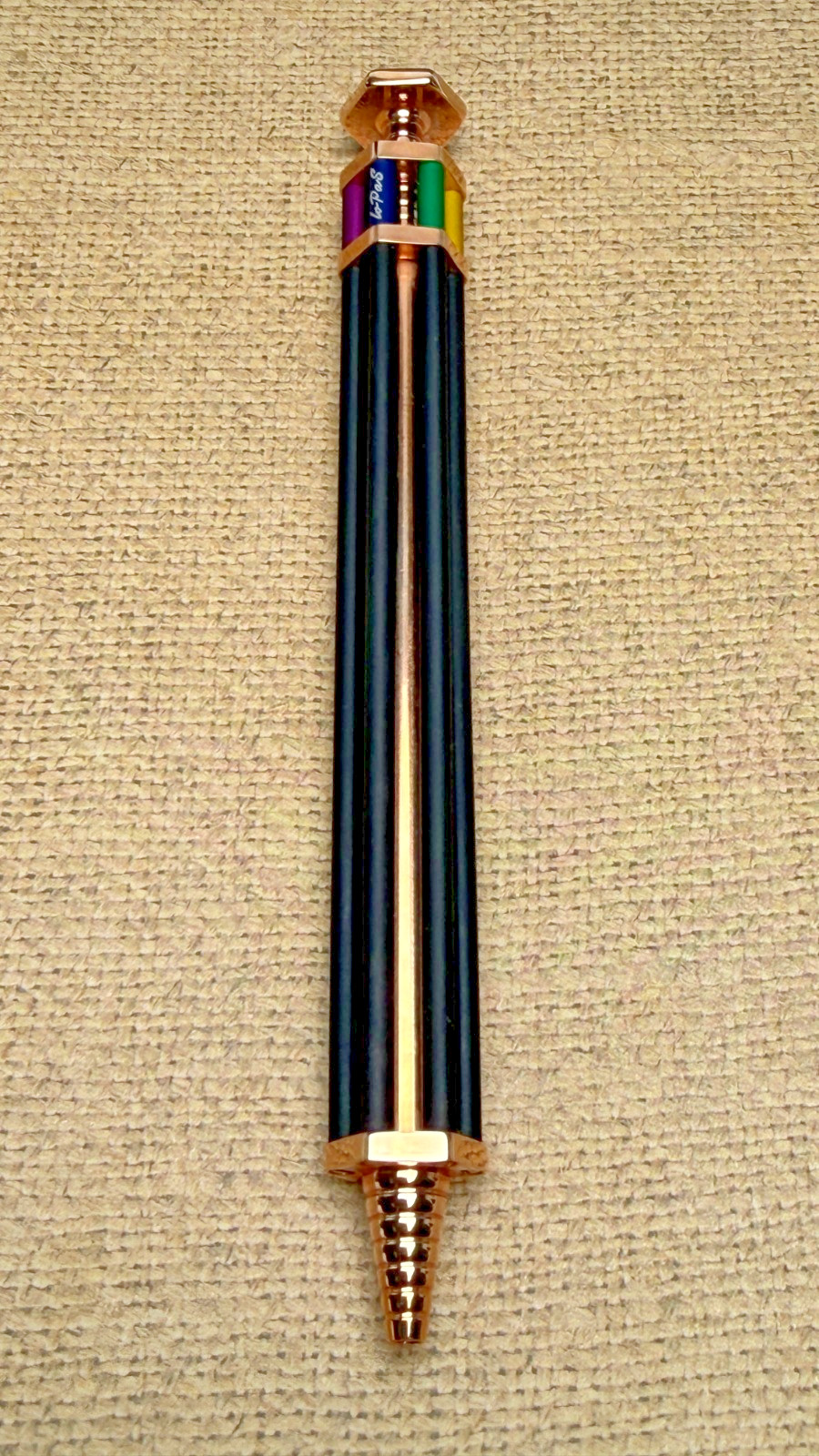 Parafernalia Lo Pas Ballpoint Pen – Elegant Black ALP1003 – New Old Stock