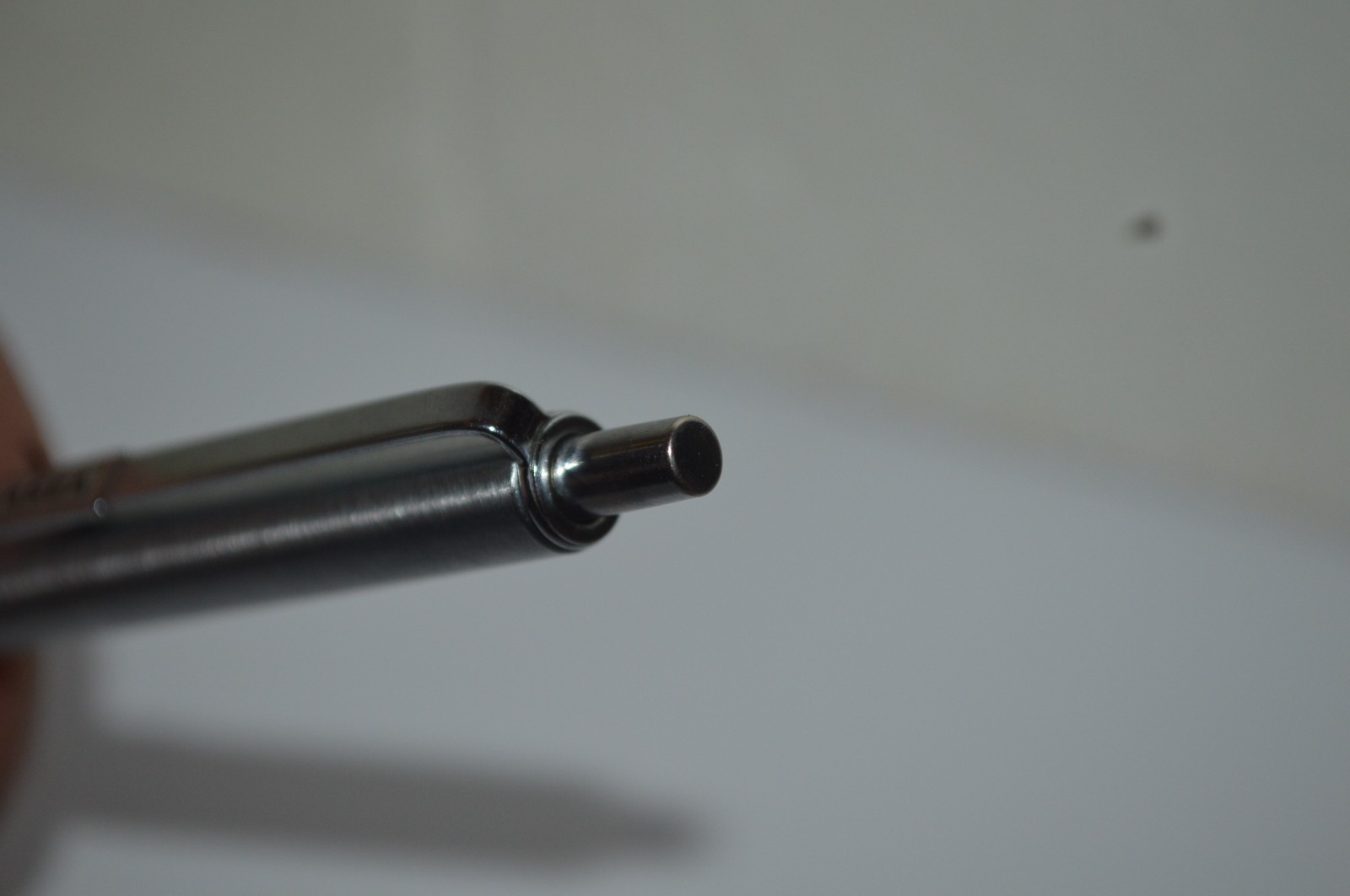 PAPER MATE Profile Slim Grip Ballpoint Pen ASEA Promo Chrome Made In USA 1990s