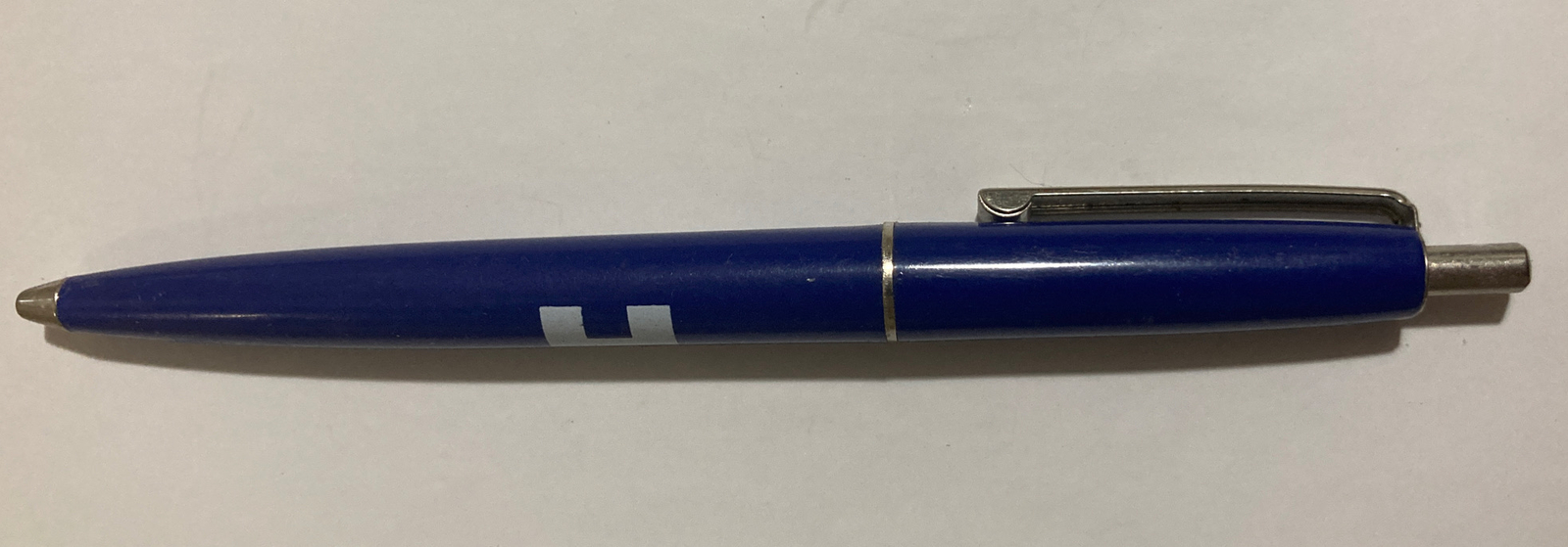 Vintage MO MEXICO UNITED CREDIT UNION UCU BLUE Advertising Pen NO Ink