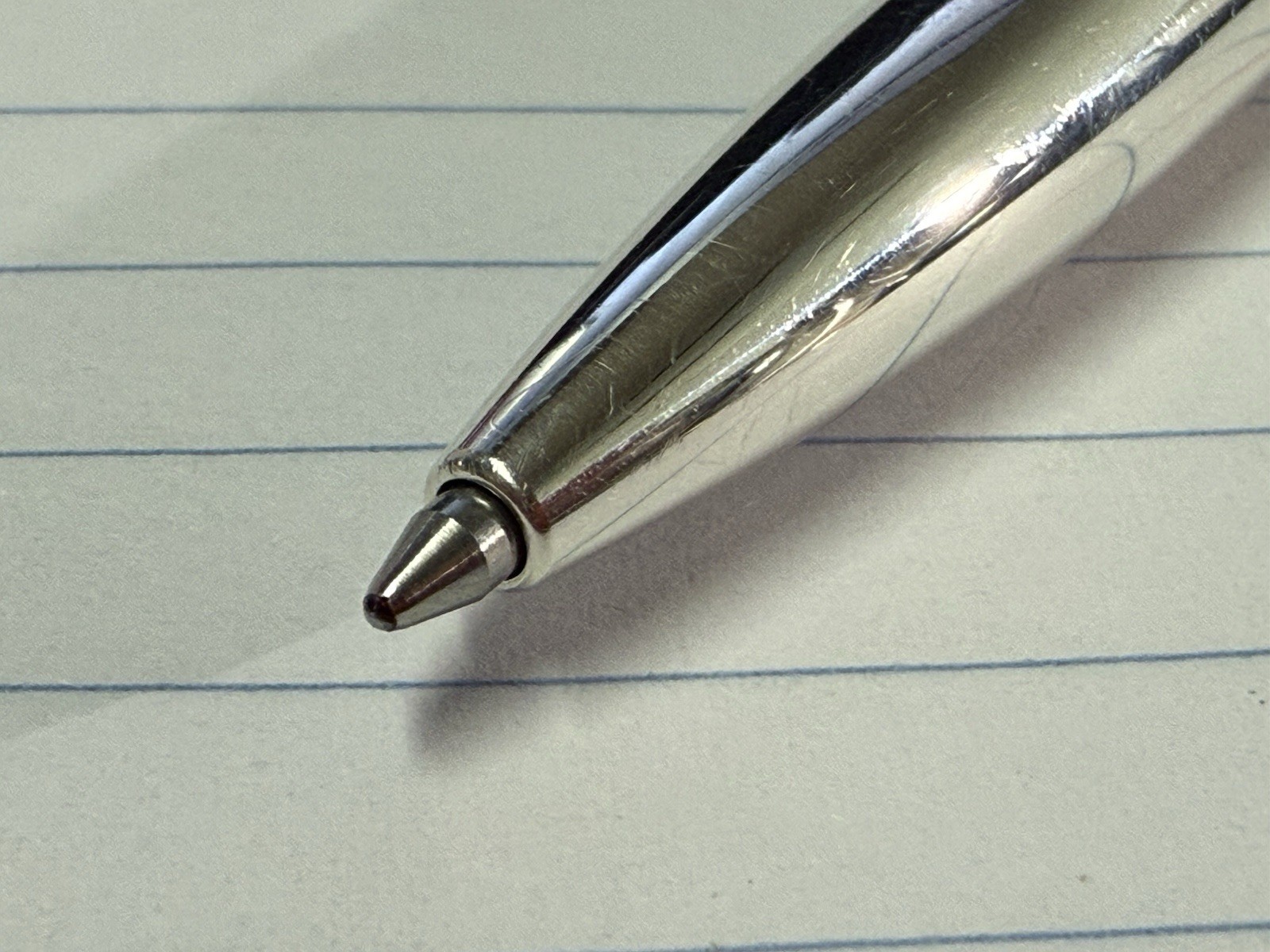 Classic Tiffany & Co «T» Clip Sterling Silver 925 Twist Ballpoint Pen Germany