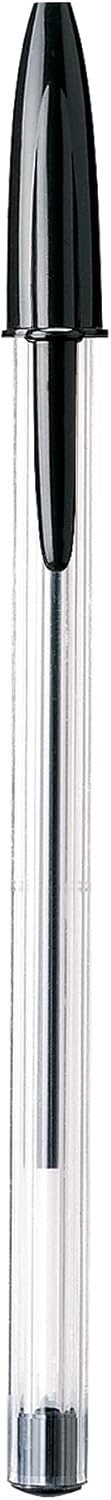 Pack of 10 Ballpoint Pen – Black Ink Ball Point Pens for Office Writing School