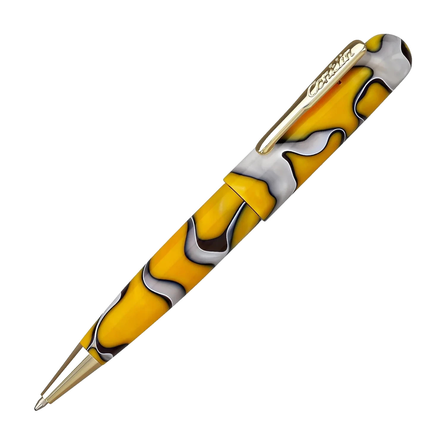 CONKLIN ALL AMERICAN YELLOWSTONE BALLPOINT PEN NEW IN BOX