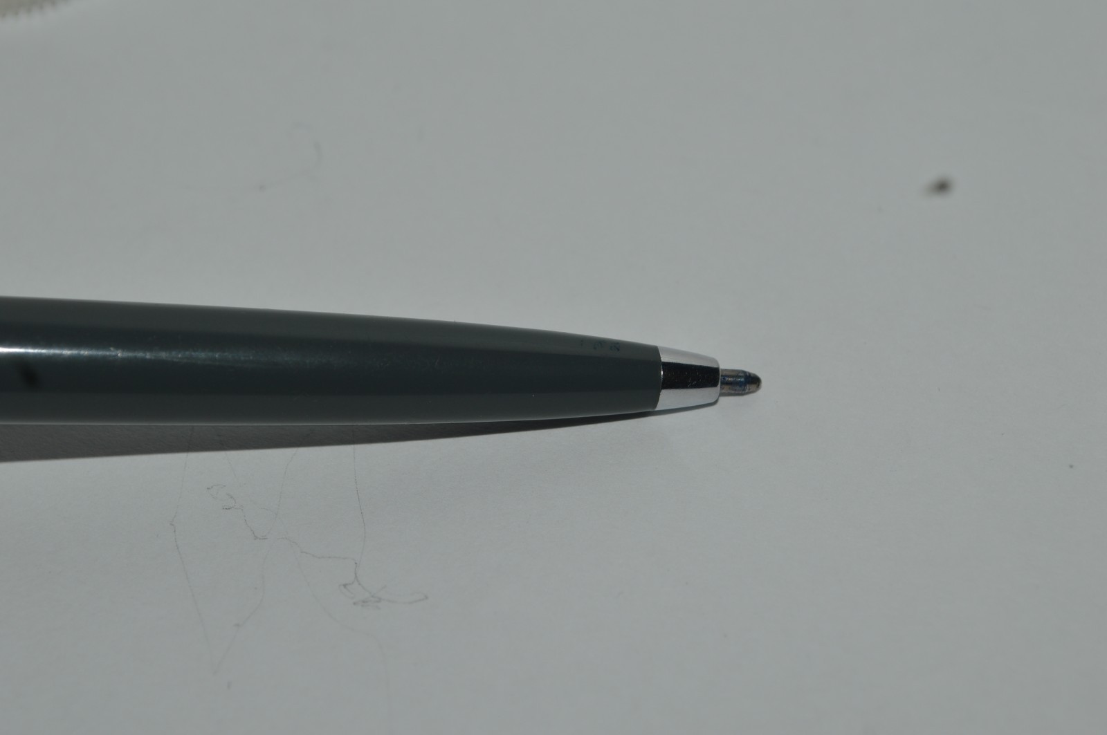 Paper Mate #355 MALIBU Ballpoint Pen Dark Gray Color Made In USA Circa 1980’s