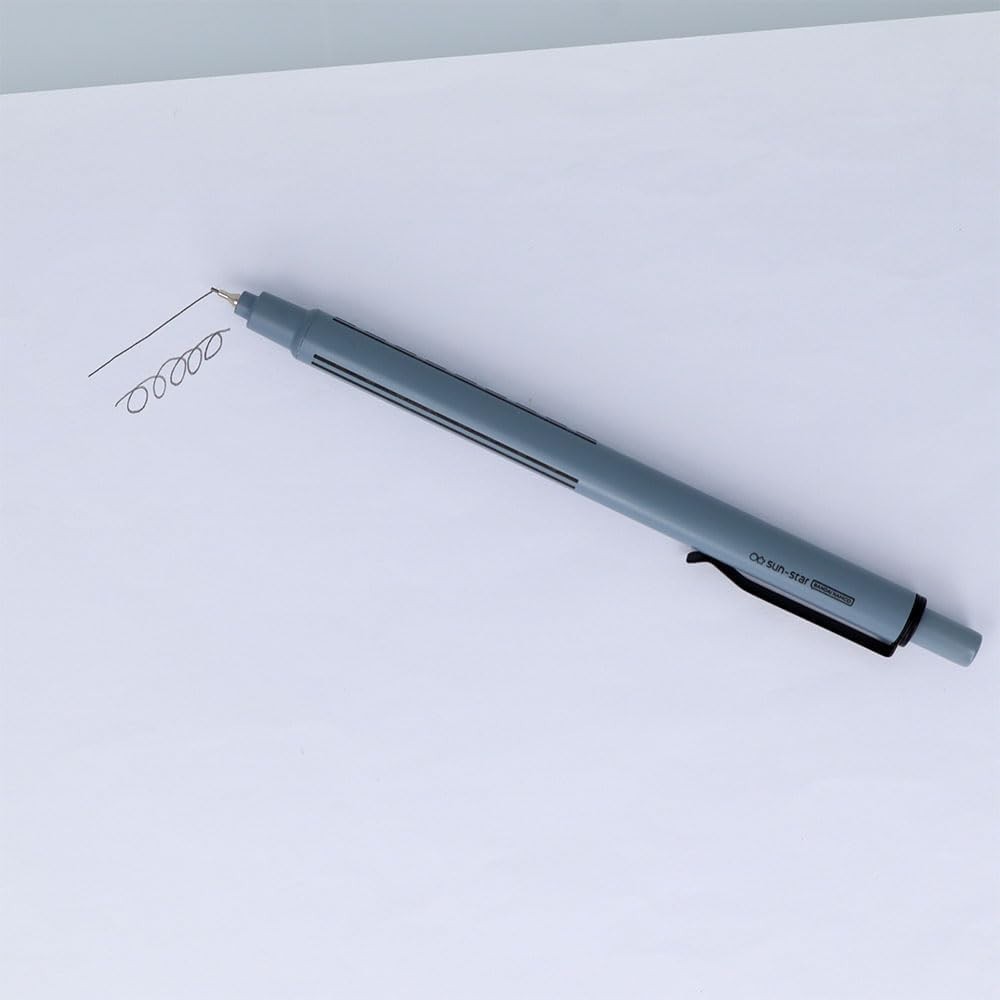 [Japan Limited] Sun-Star Nocfree Metal Automatic Mechanical Pencil 0.5mm Auto Le