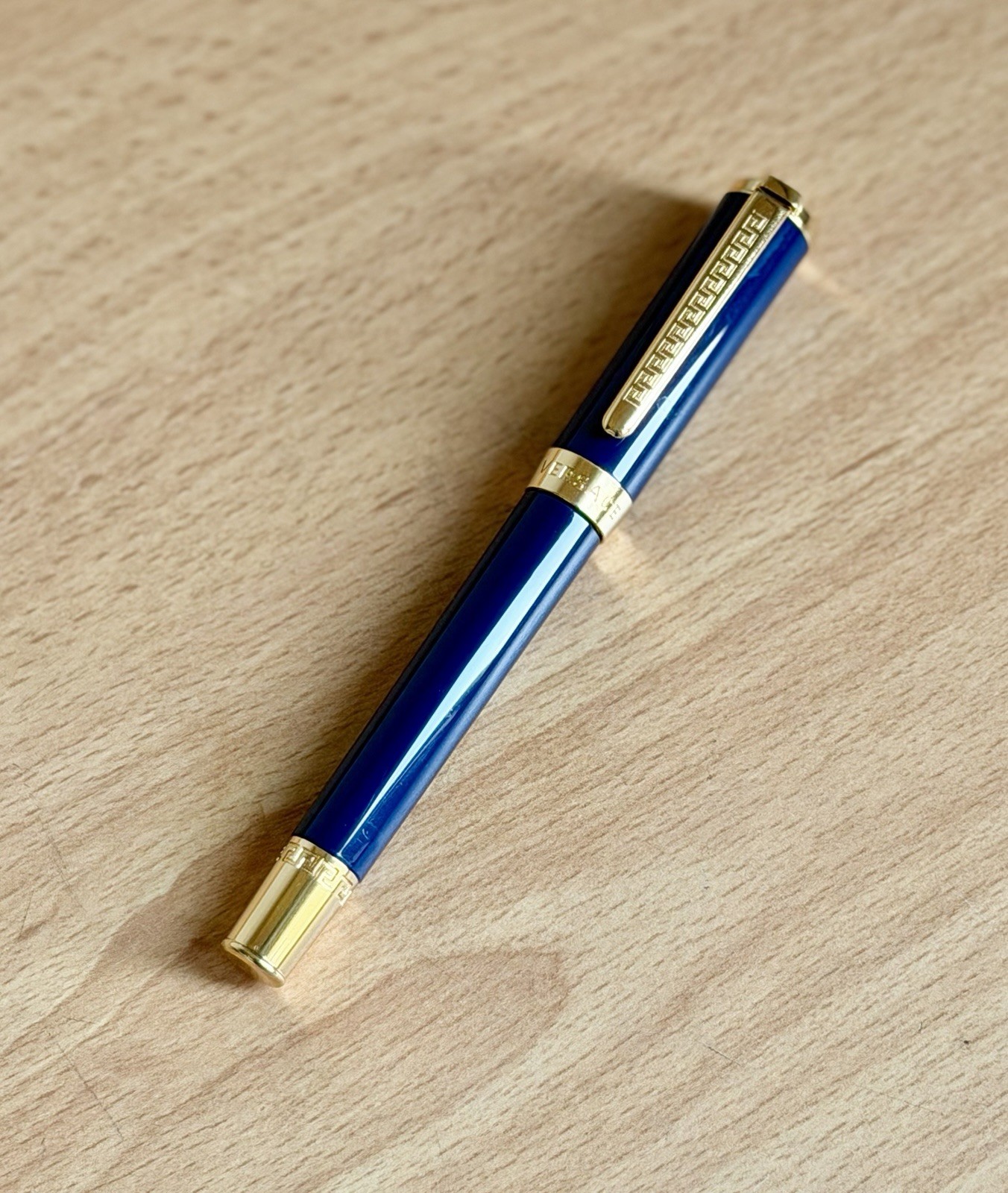 Versace Olympia – Medusa Roller Pen Very Rare Collectible Made In Italy.