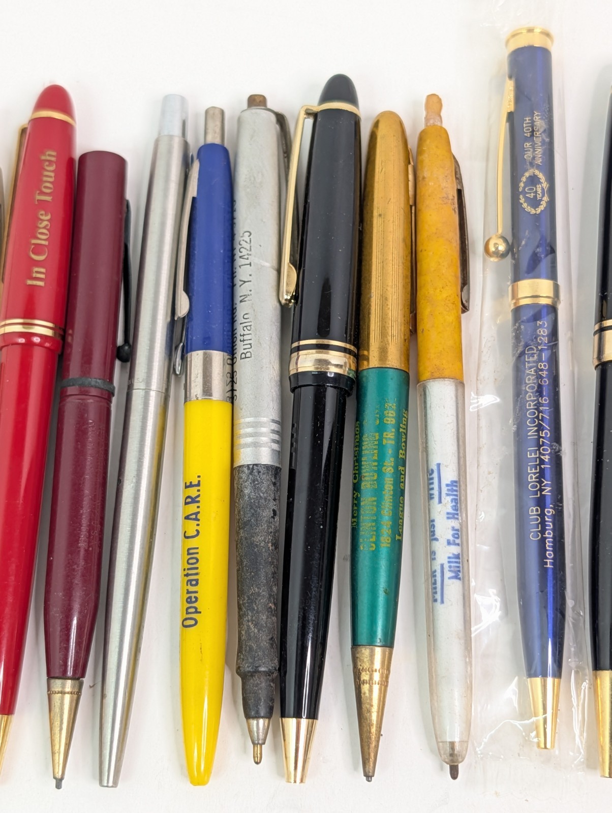16 Advertising Law Firm Automotive Business School Pens Untested Random Vtg