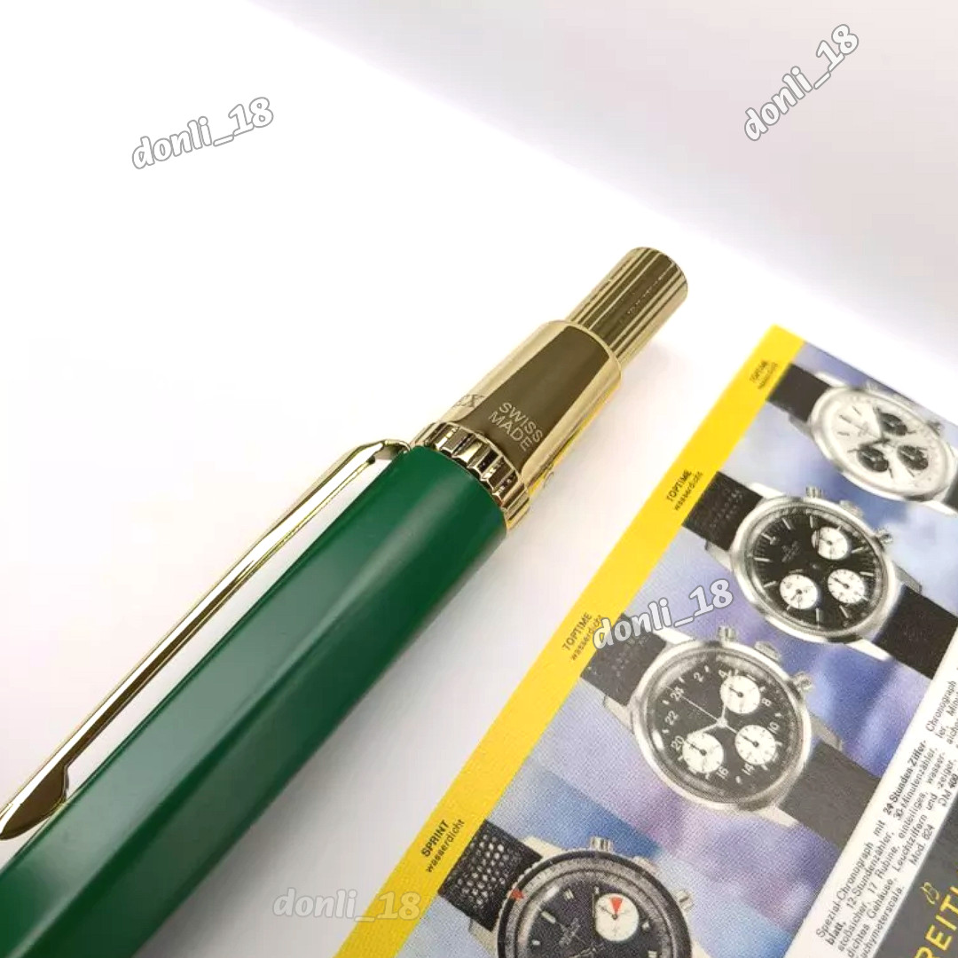 ROLEX Green Gold Ballpoint Pen AD VIP Gift Limited Collector Edition