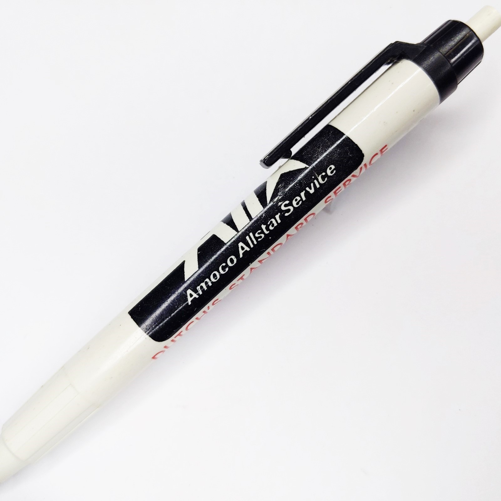 c1980s Independence IA Dutch’s Standard Service Amoco Allstar Advertising Pen G7