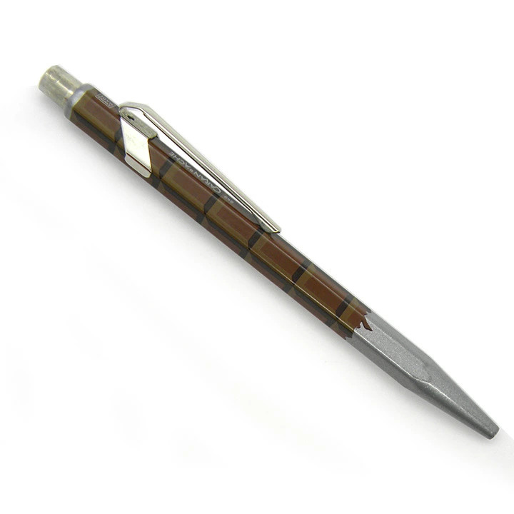 Caran d’Ache Ballpoint Pen Pop Line Totally Swiss Chocolate 849 Series Brown