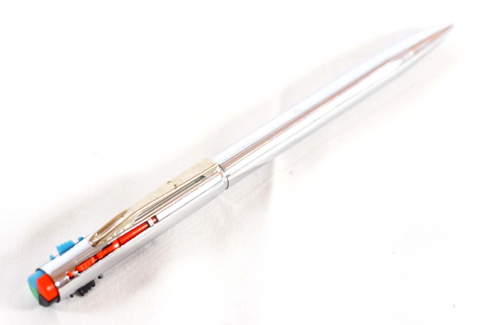 Vintage 4 Color Multicolor Metal Ballpoint Pen