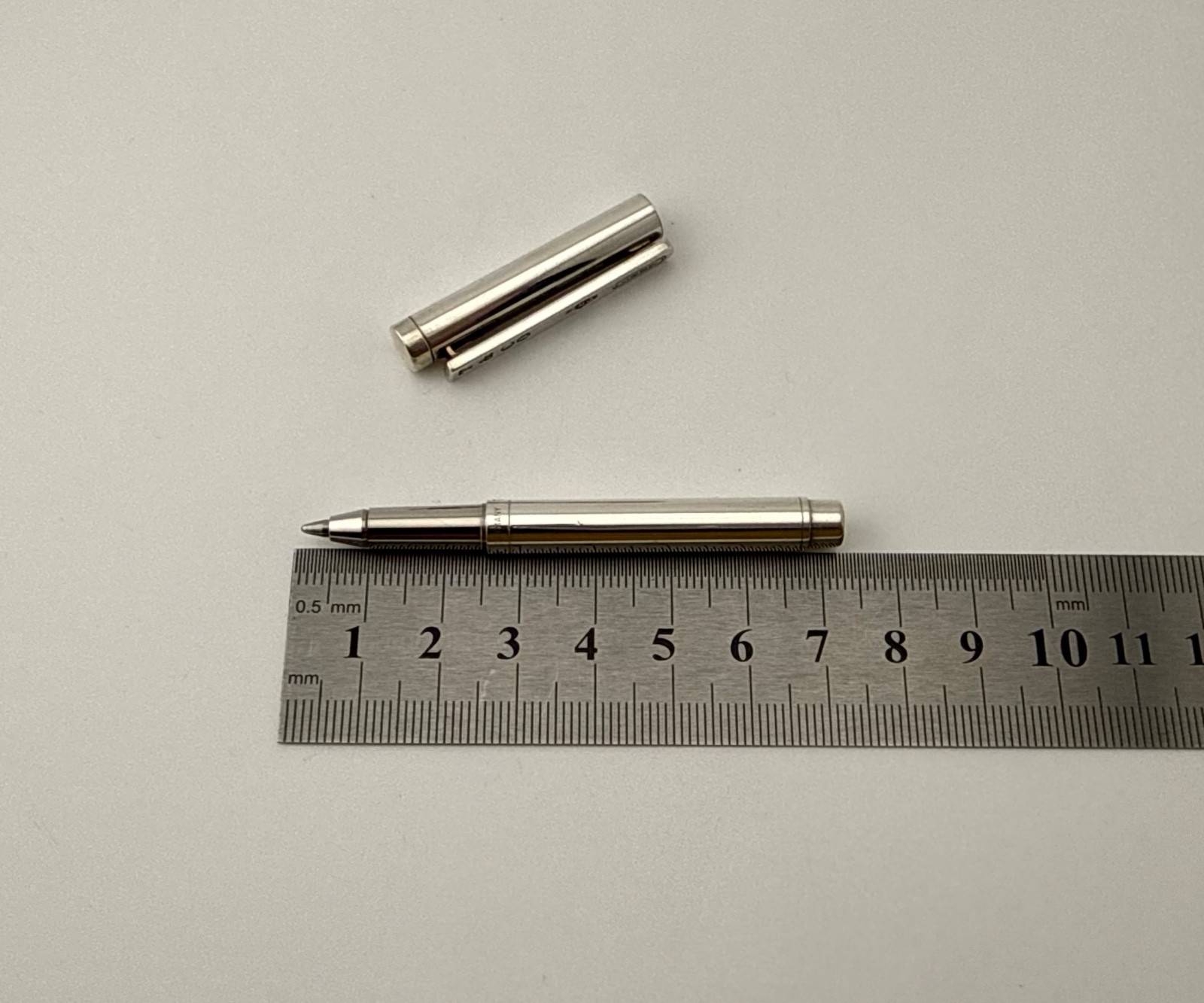 Tiffany & Co 1837 Purse Sterling Silver Mini Ballpoint Pen