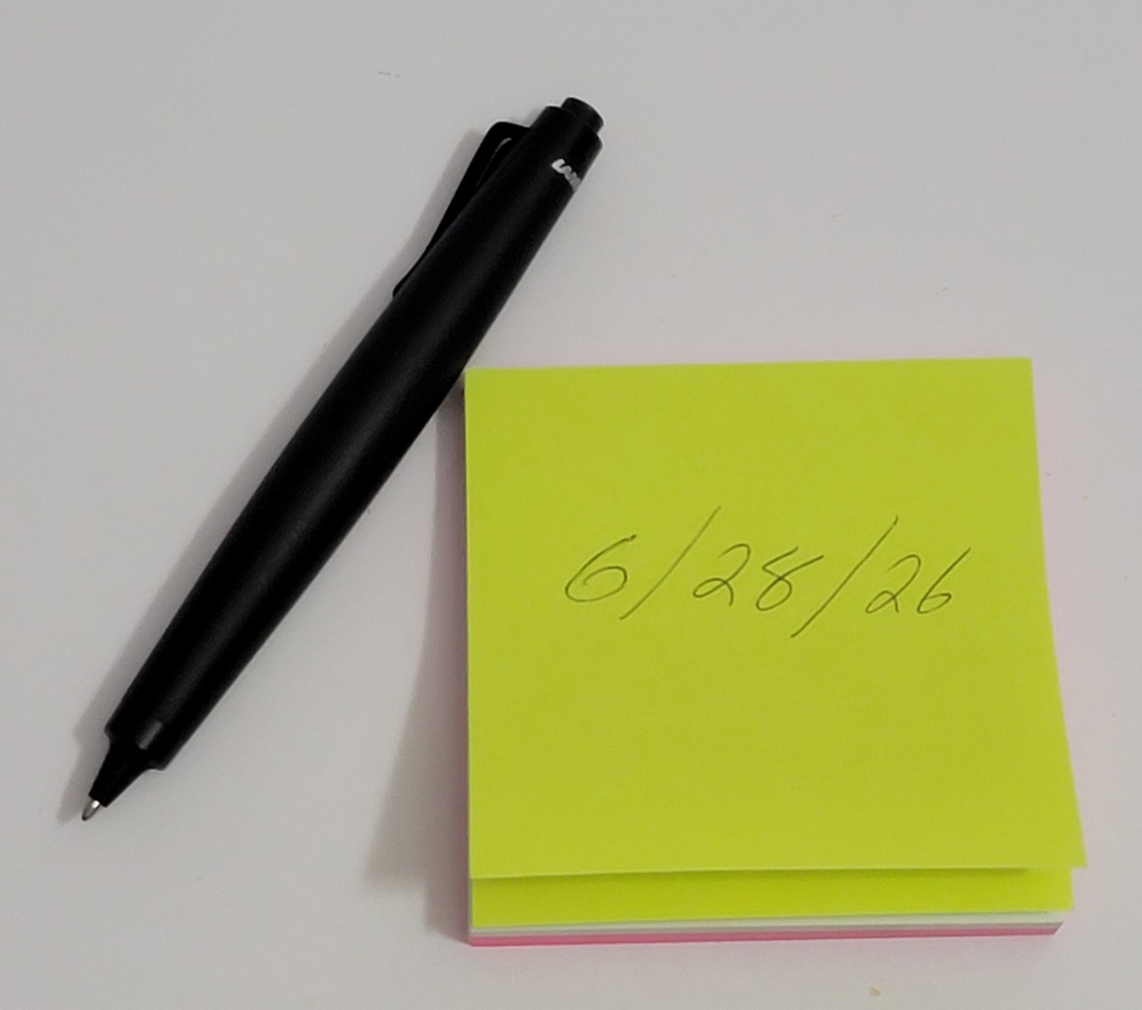 Lamy Scribble All Black Ballpoint Pen Made In Germany RARE