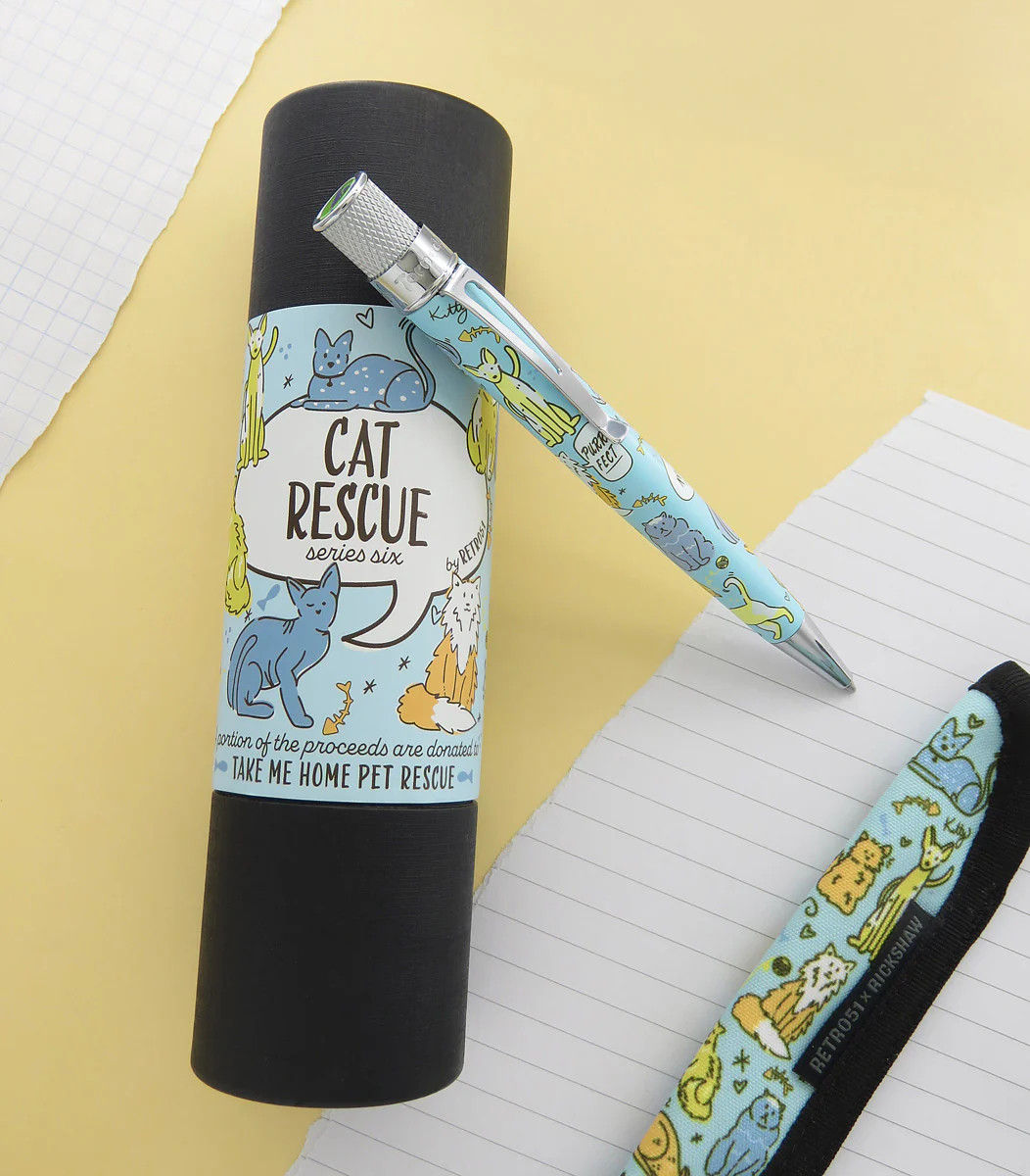 Retro 51 Tornado Ballpoint Pen, Cat Rescue #6