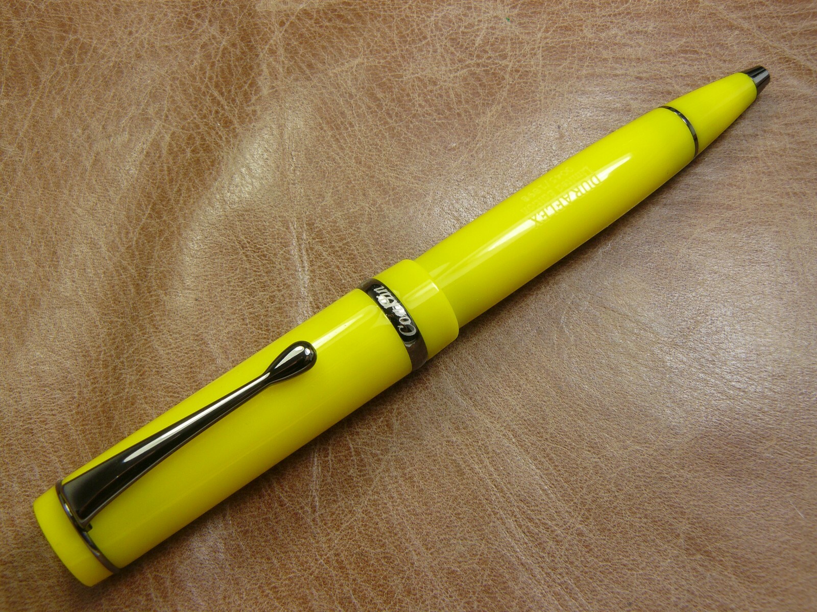 CONKLIN DURAGRAPH YELLOW HORNET #113 MADE LIMITED EDITION BALLPOINT PEN NEW/BOX
