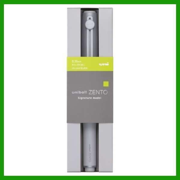 Mitsubishi uni-ball ZENTO Signature Model Ballpoint Pen Silver 0.38mm ink Black