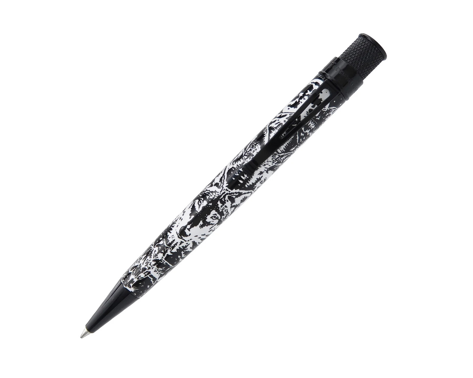 Retro 51 Tornado Ballpoint Pen, Wolf Rescue