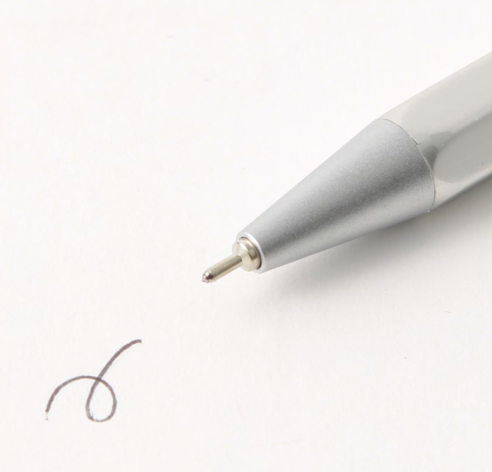 MUJI Hexagonal Aluminum ( wood) Needle Ballpoint Pen black 0.7mm 0.5mmfrom japan