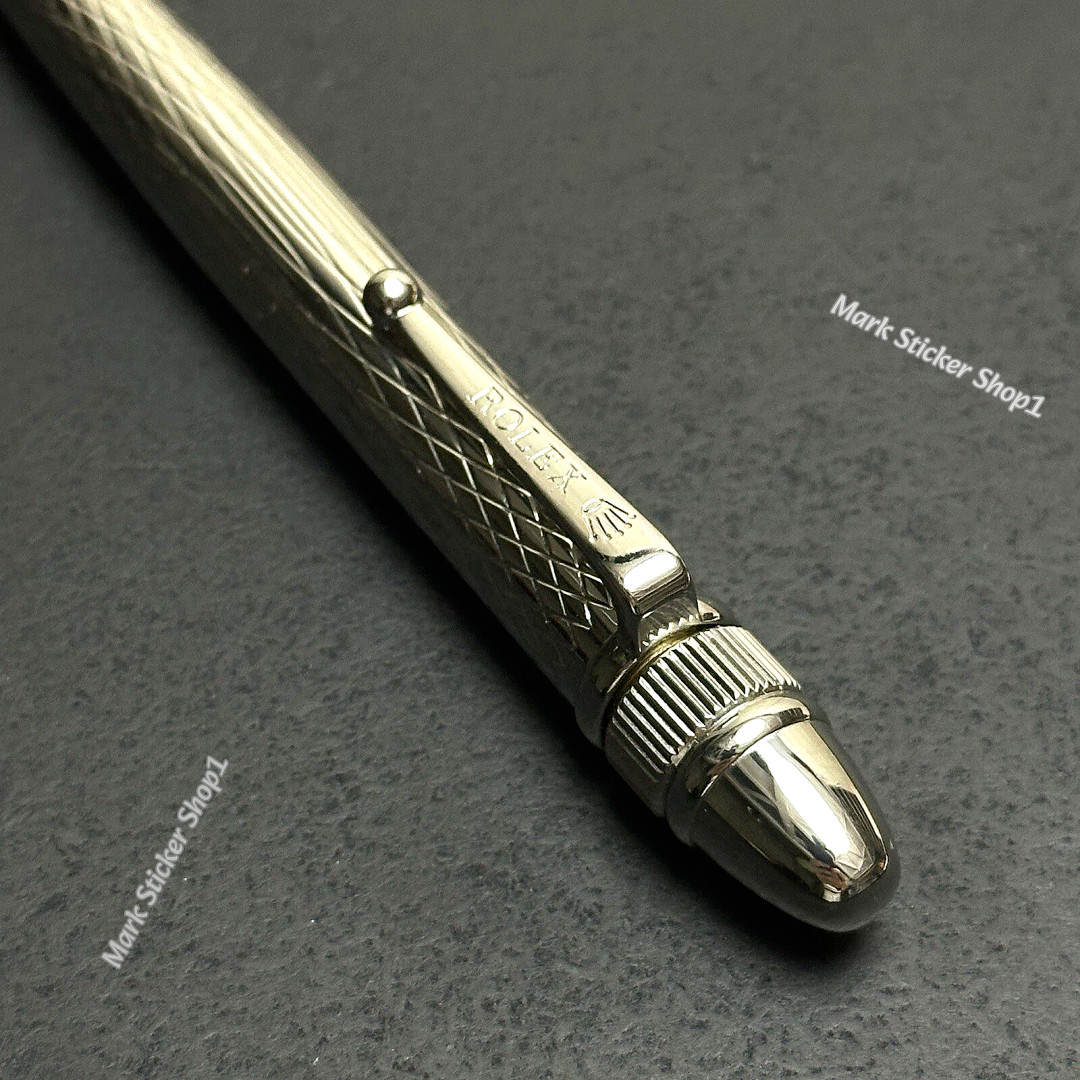 VIP GIFT Rolex Ballpoint Silver Platinum Pen NEW RARE Novelty Collectible Pen