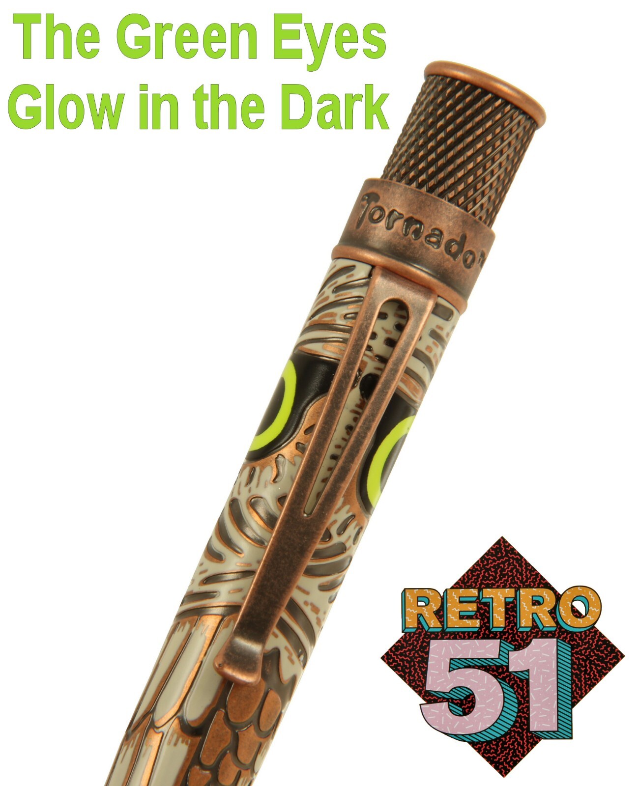 Owl Rescue / Acid Etched Twist Action Ballpoint Pen #VBP-2376 By Retro 51