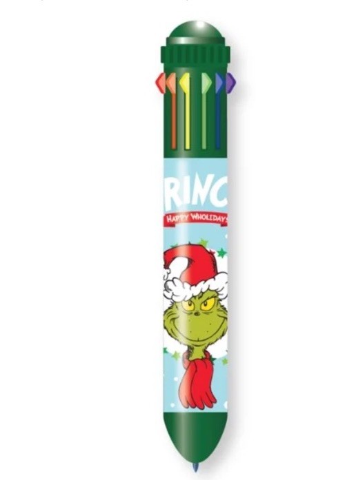 Dr Seuss’ The Grinch 10 -color pen, 1 count Brand New