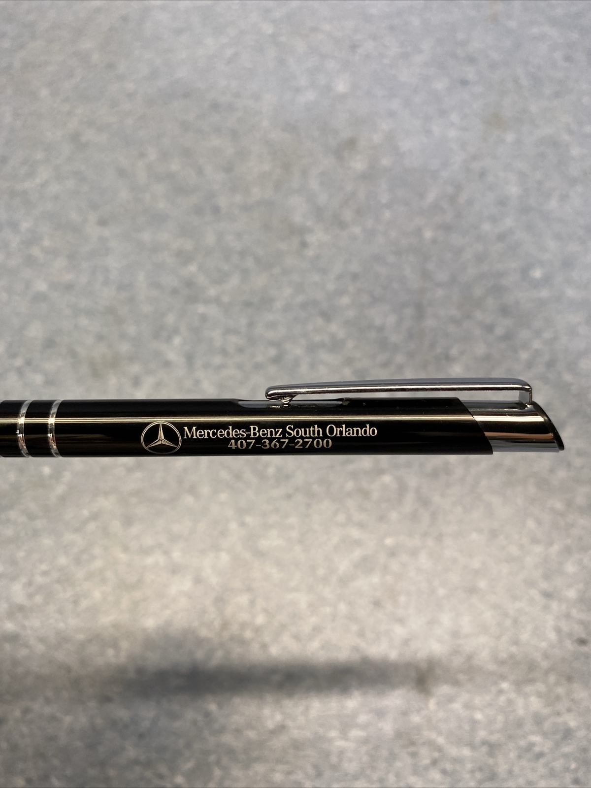 Mercedes Benz Pen with Gift Box key chain Engraved South Orlando Florida READ
