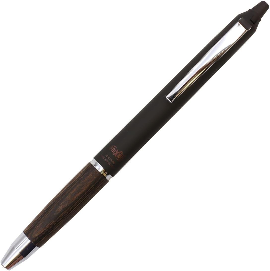 Pilot FriXion Ball Knock Zone 0.5mm Erasable Gel Pen Dark Brown LFBKZ2SEFDBN