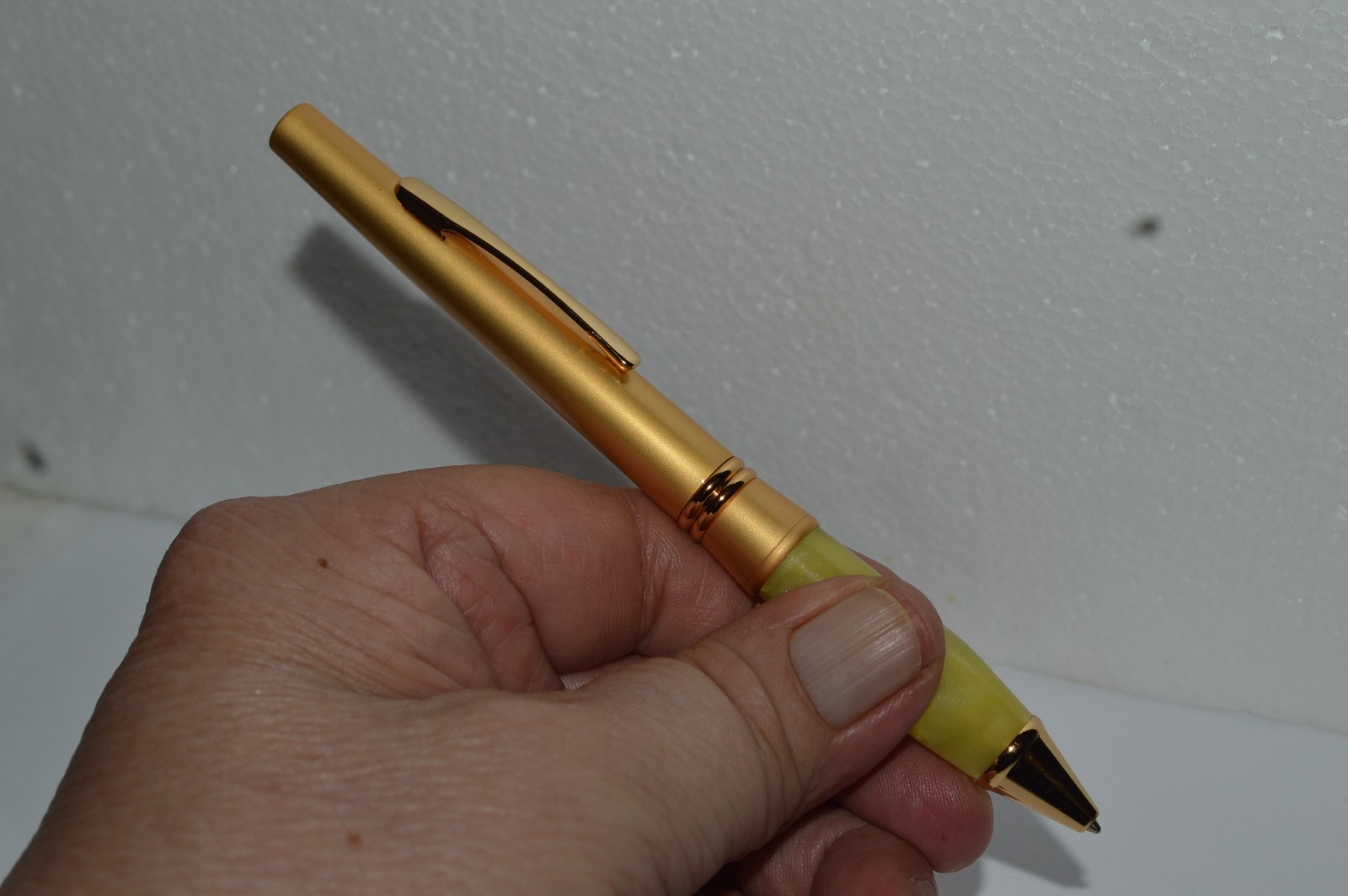 BETTONI LM6000 Ballpoint Gel Pen Green Pond Group Salesman’s Sample New Old SToc