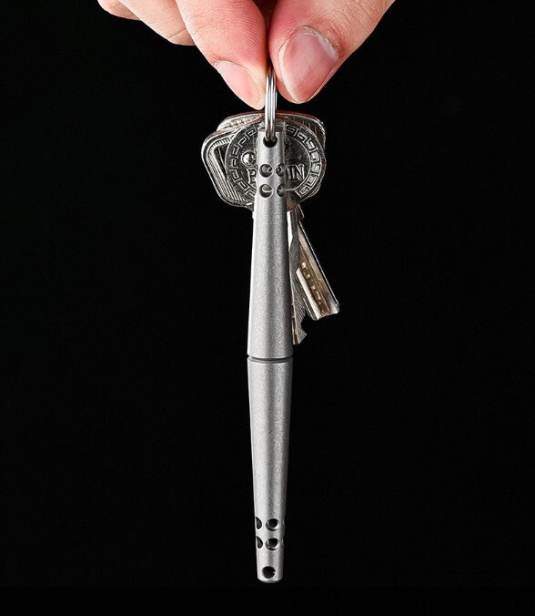 Titanium Alloy Ballpoint Pen Business Tactical Pen Office Stationery Outdoor EDC
