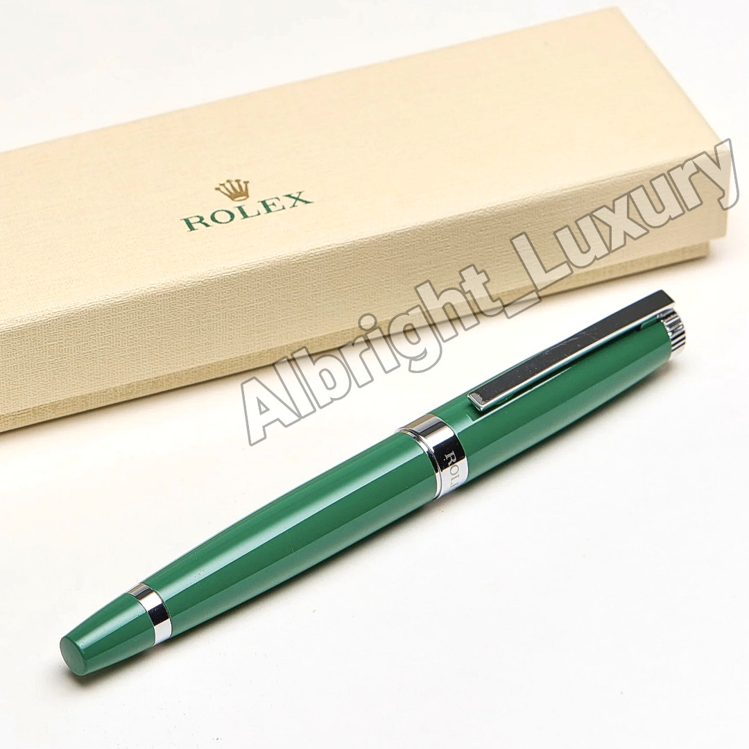 Rolex Emerald Executive Green Rollerball Pen AD VIP Gift