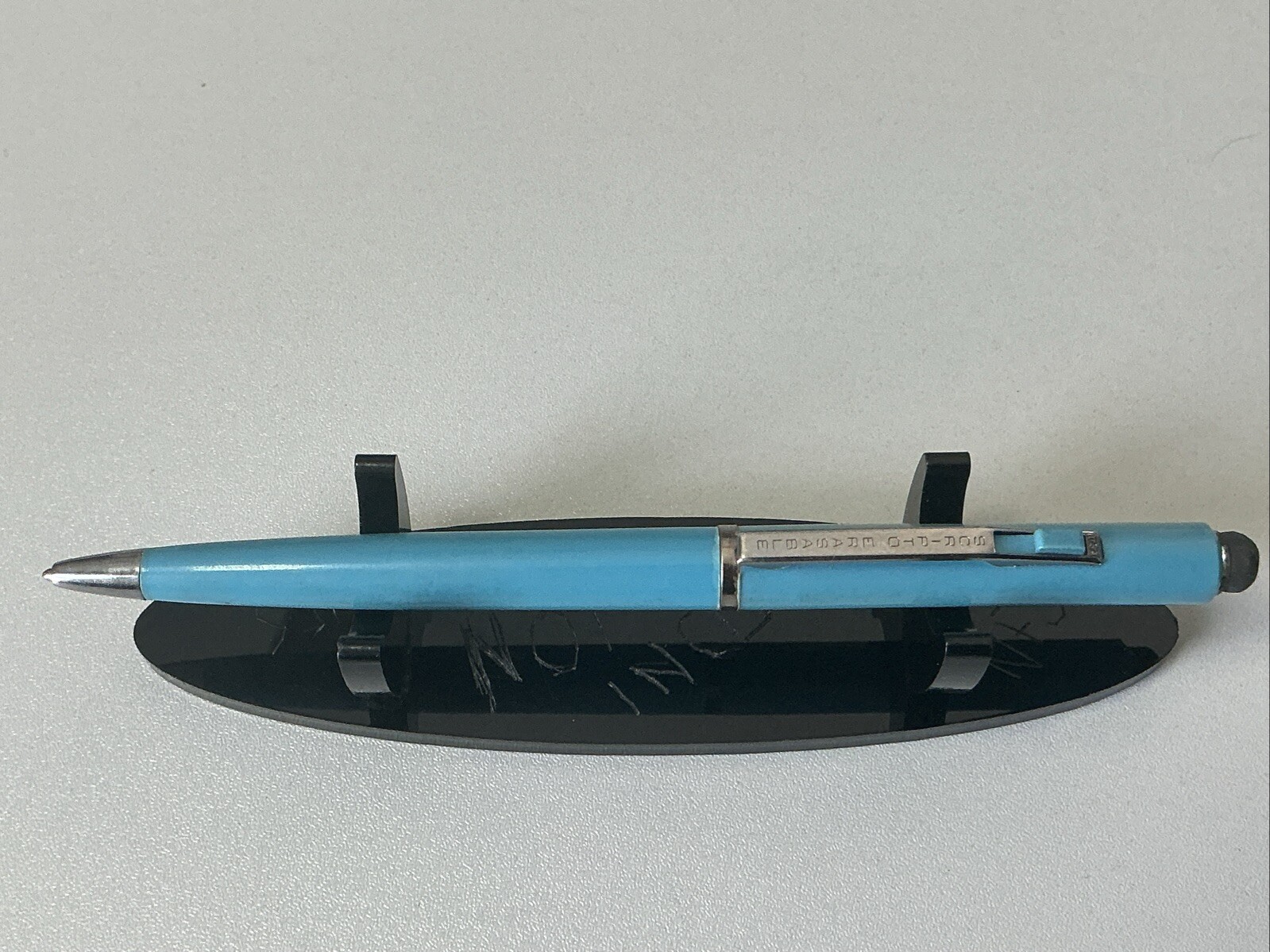 Vintage Scripto Ballpoint Pen Light Blue – X29
