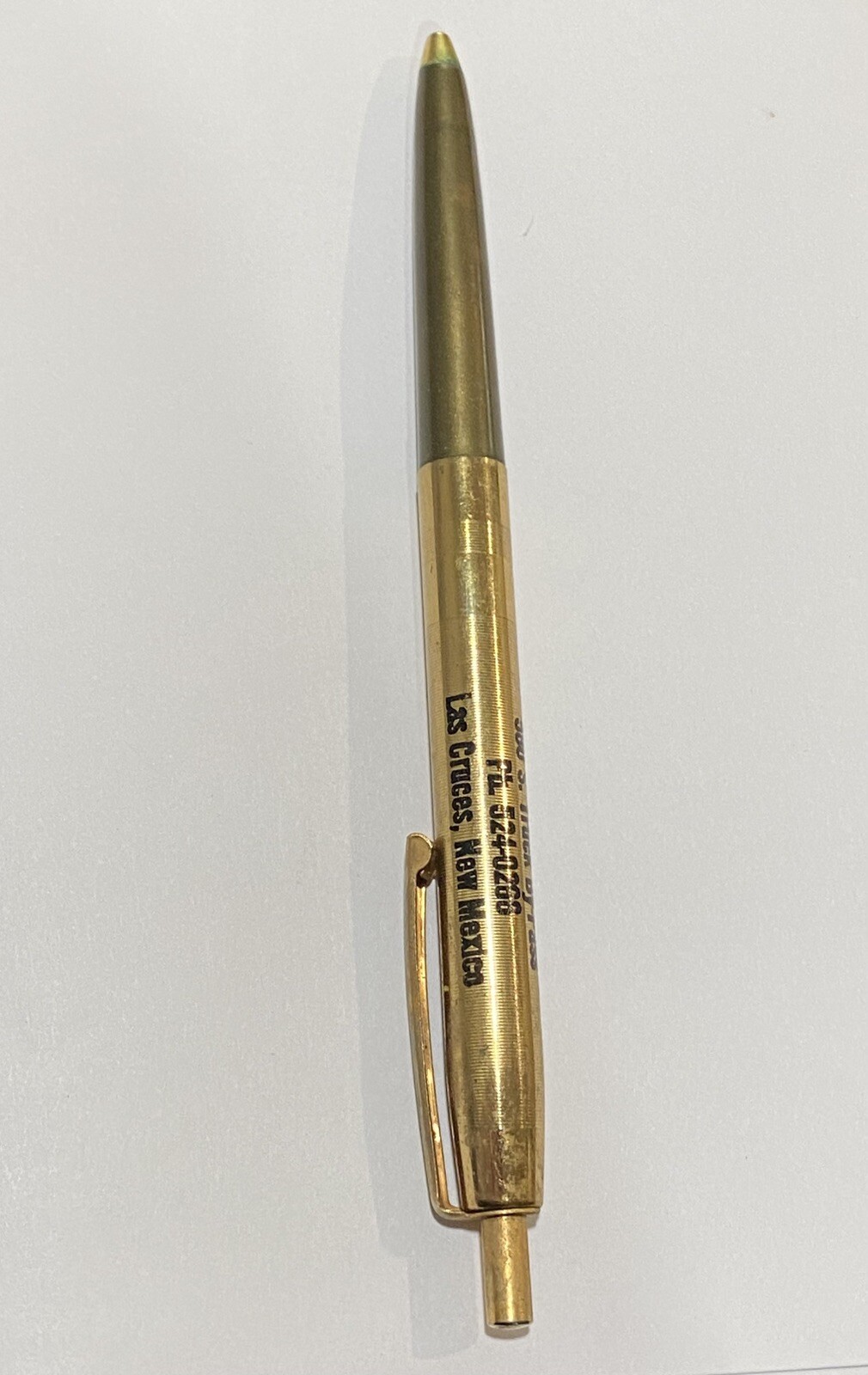 Vintage Richard’s Mobil Truck Stop Advertising Pen Las Cruces NM New Mexico