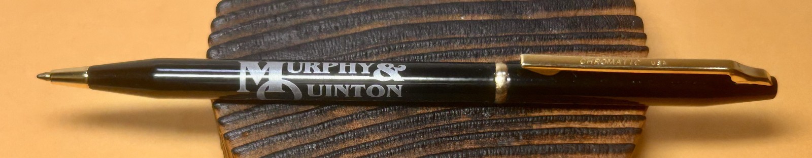 1950-1980’s Ritepoint CHROMATIC Salesman Sample CR700 MURPHY & QUINTON Adv. Pen