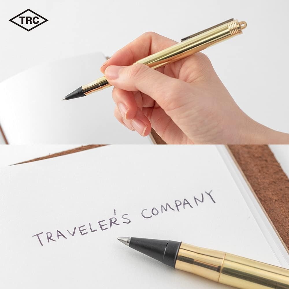 TRC 36727006 Traveler’s Company Solid Brass Ballpoint Pe made in JAPAN
