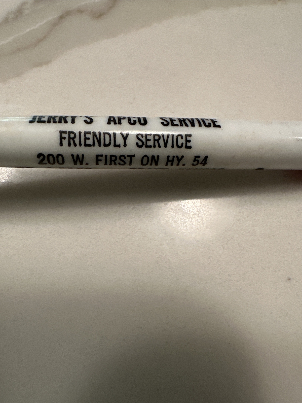 Vintage Jerry’s Alcohol Service Pratt Kansas Pen Advertisement