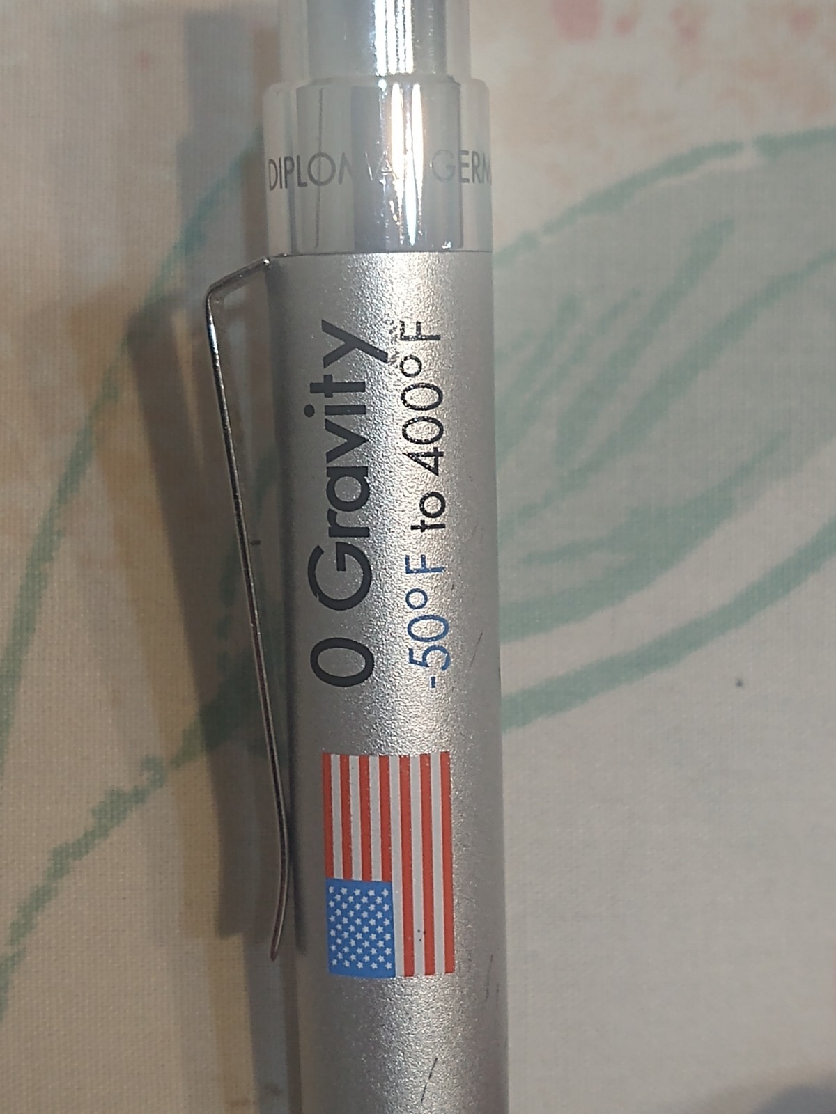 Spacetech By Diplomat Ball Point Pen USED, MADE IN GERMANY