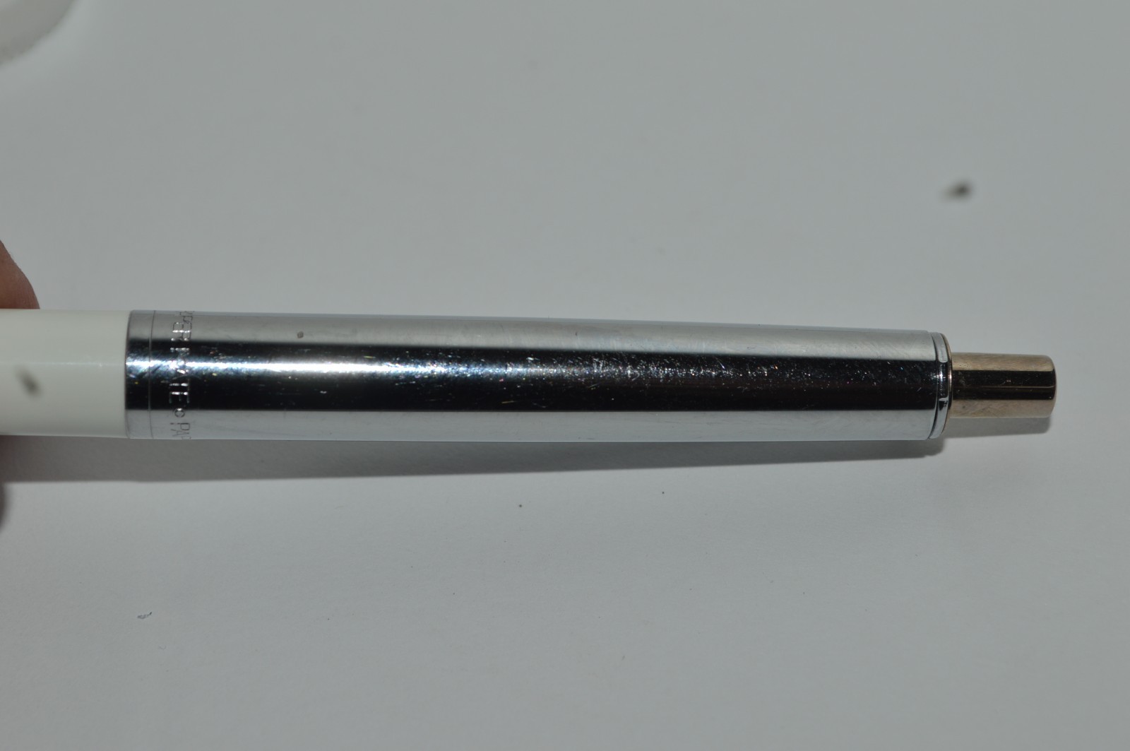 PAPER MATE Profile #2 Regular Grip Ballpoint Pen White Barrel Mexico Made 1990’s