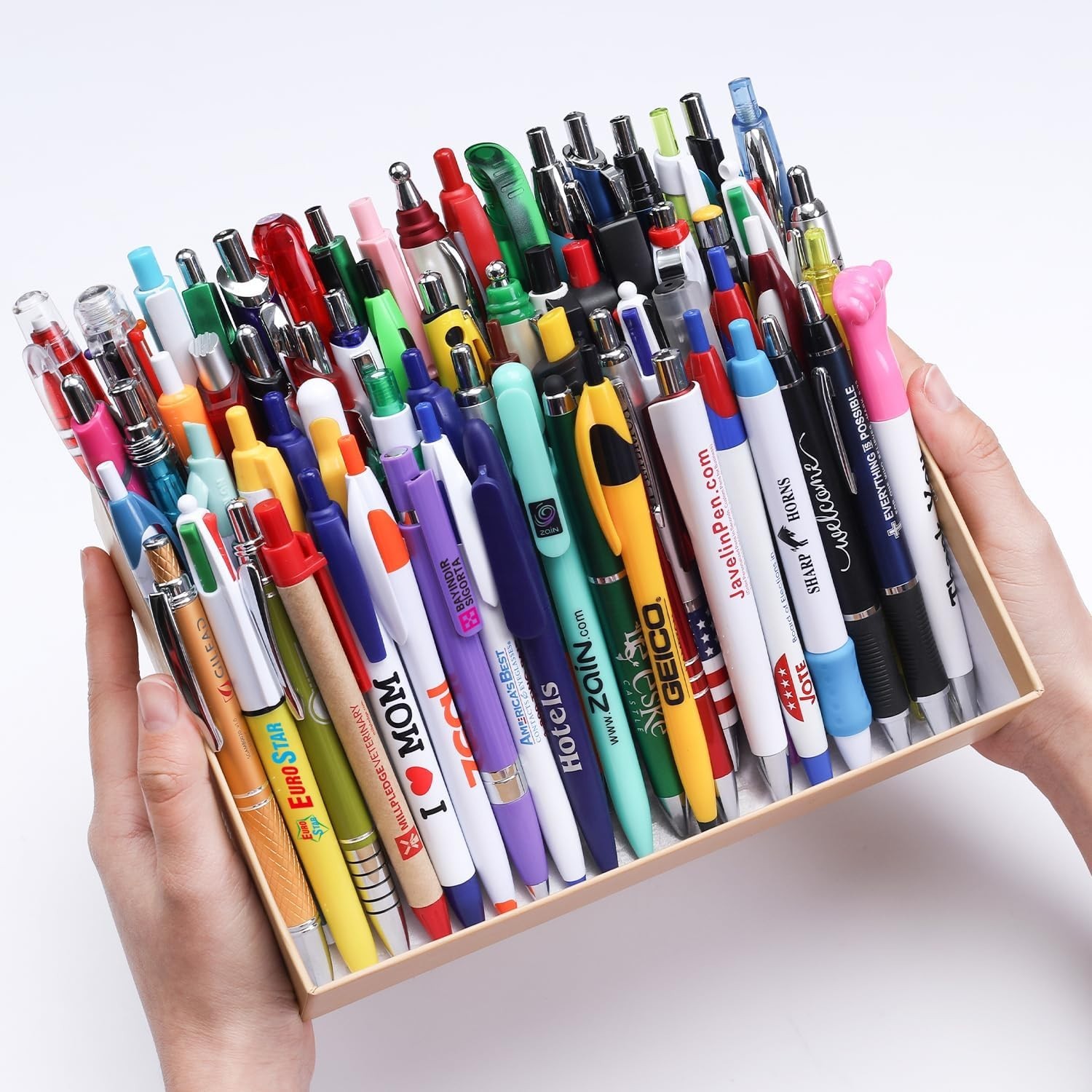 Wholesale Misprinted Pens 100 Pack Assortment