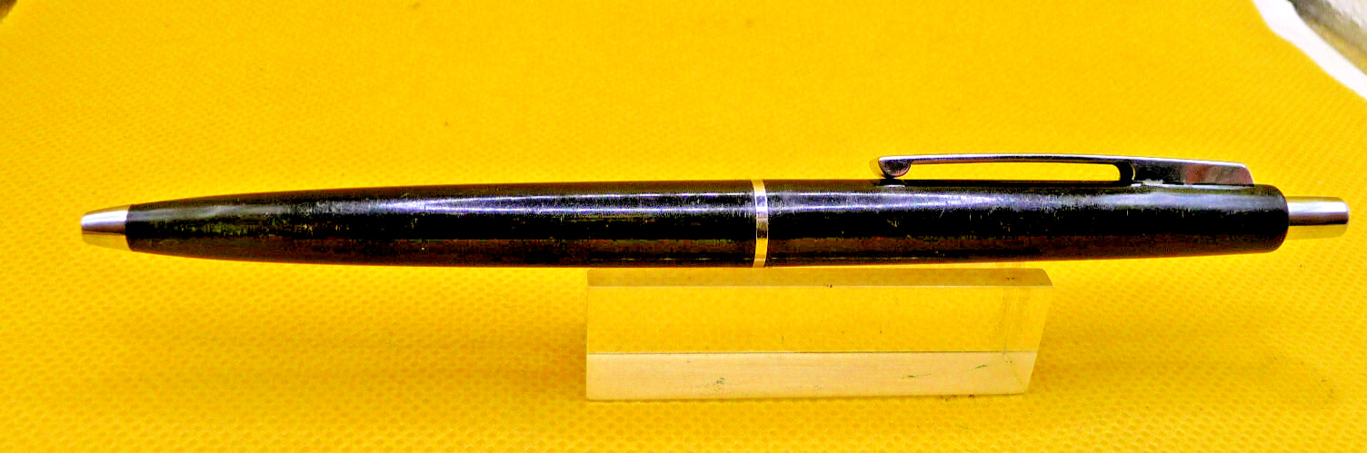 Paper Mate Vintage Double Heart Ninety Eight Black Ball Pen–working