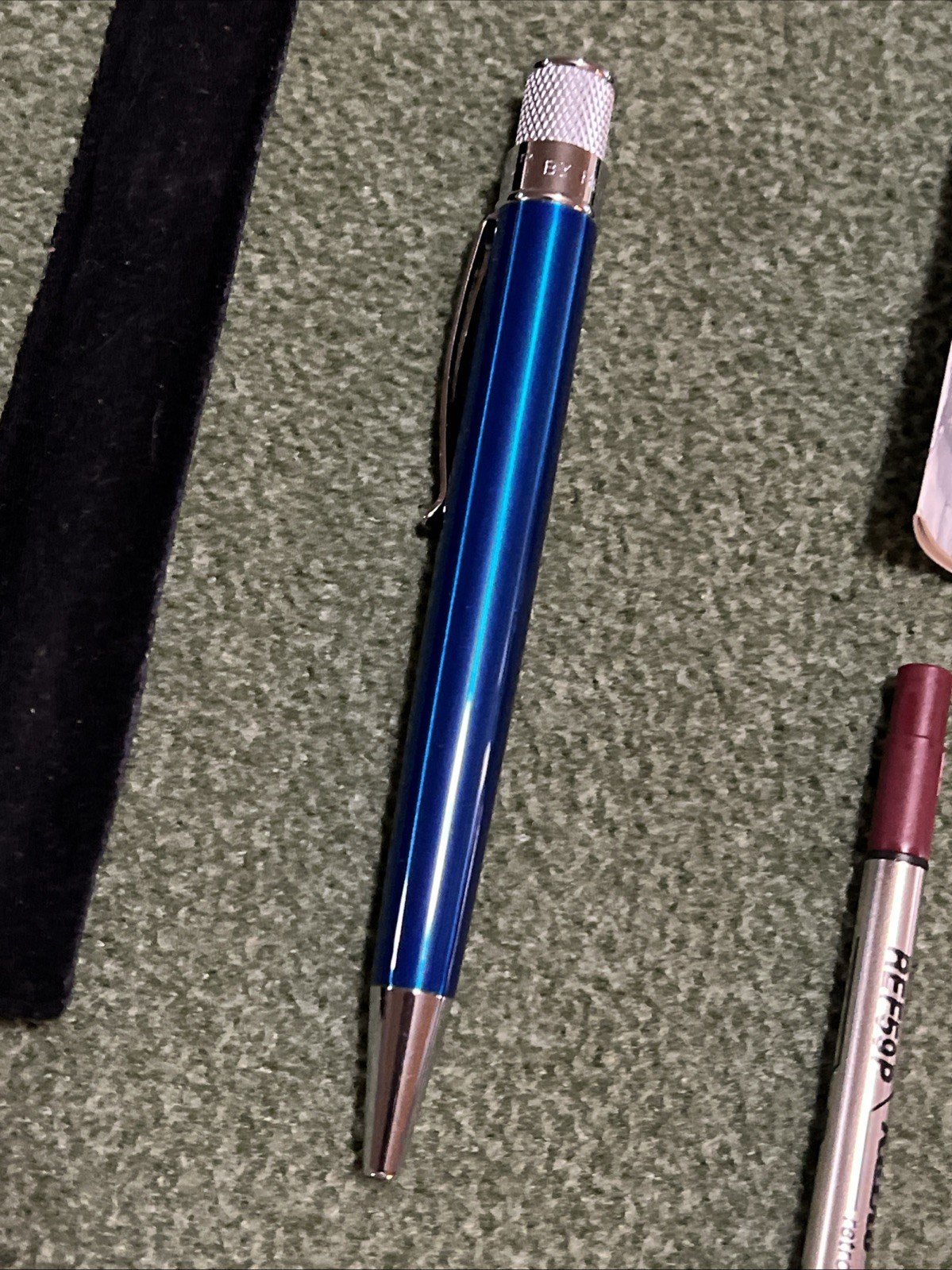 Retro 1951 Tornado Ballpoint Pen – Blue Pen With Extras NewOld Stock Free Shipp