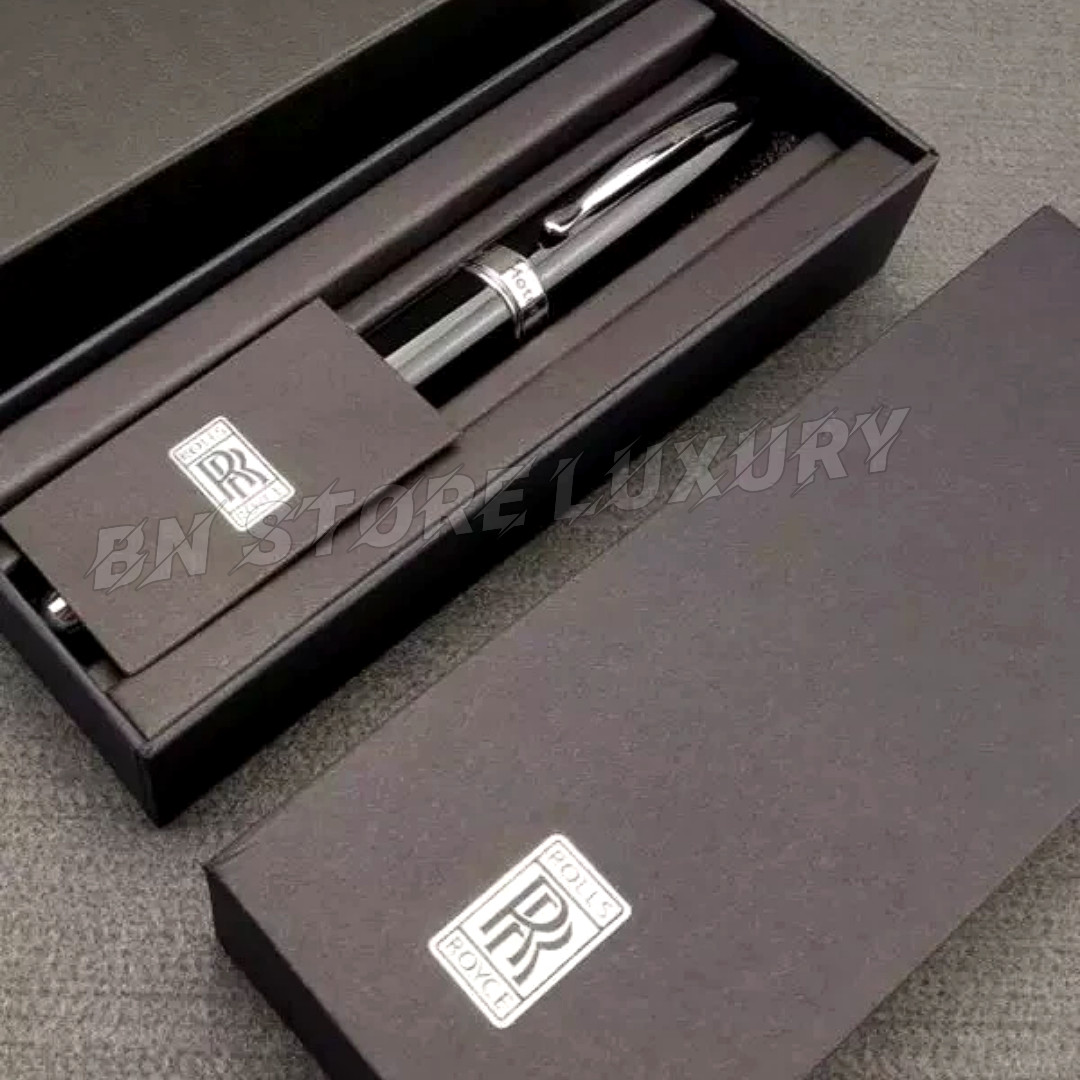 Rolls-Royce The Collection Gloss Black Ballpoint Pen w/ Gift Box VIP Gift