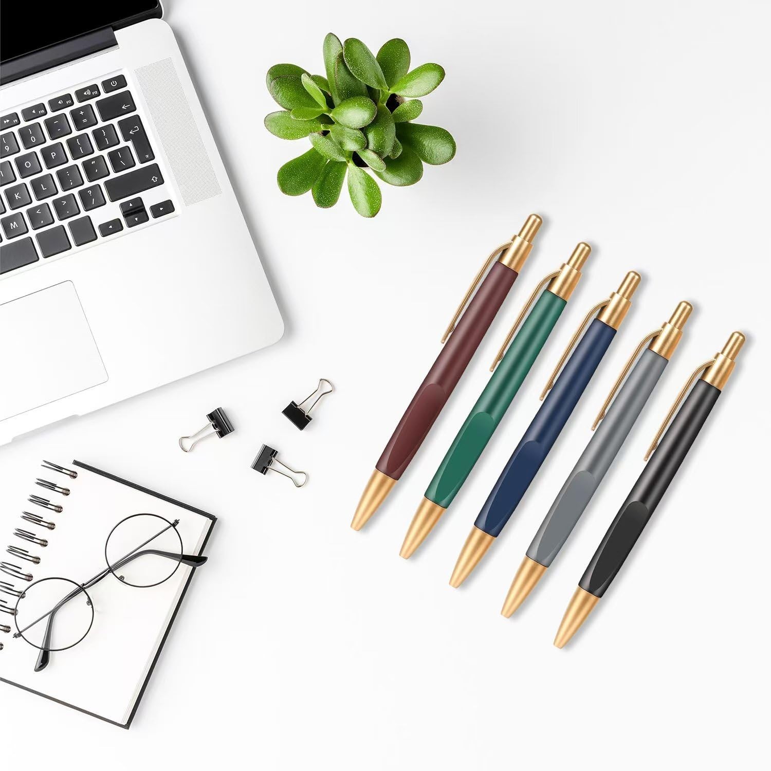 Aozora Retractable Ballpoint Pens 1.0mm 200-Pack