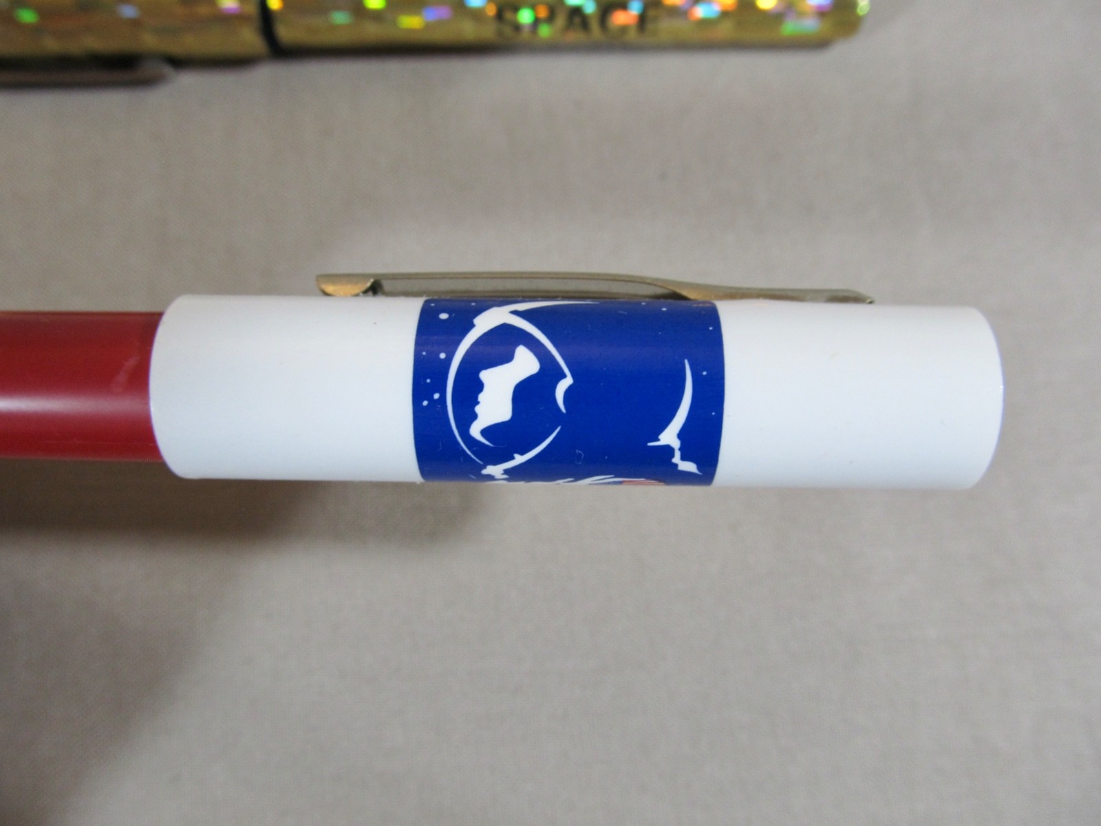 Lot of 2 Vintage Ink Pens: US Space Camp & United States Astronaut Hall of Fame