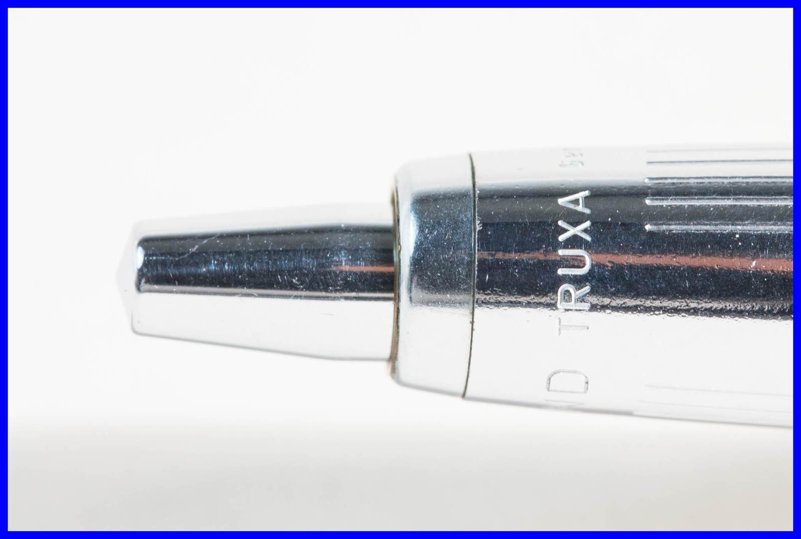 1961 Fend Noble Ballpoint Pen Truxa Chrome & Black / Day of the Horse Pforzheim