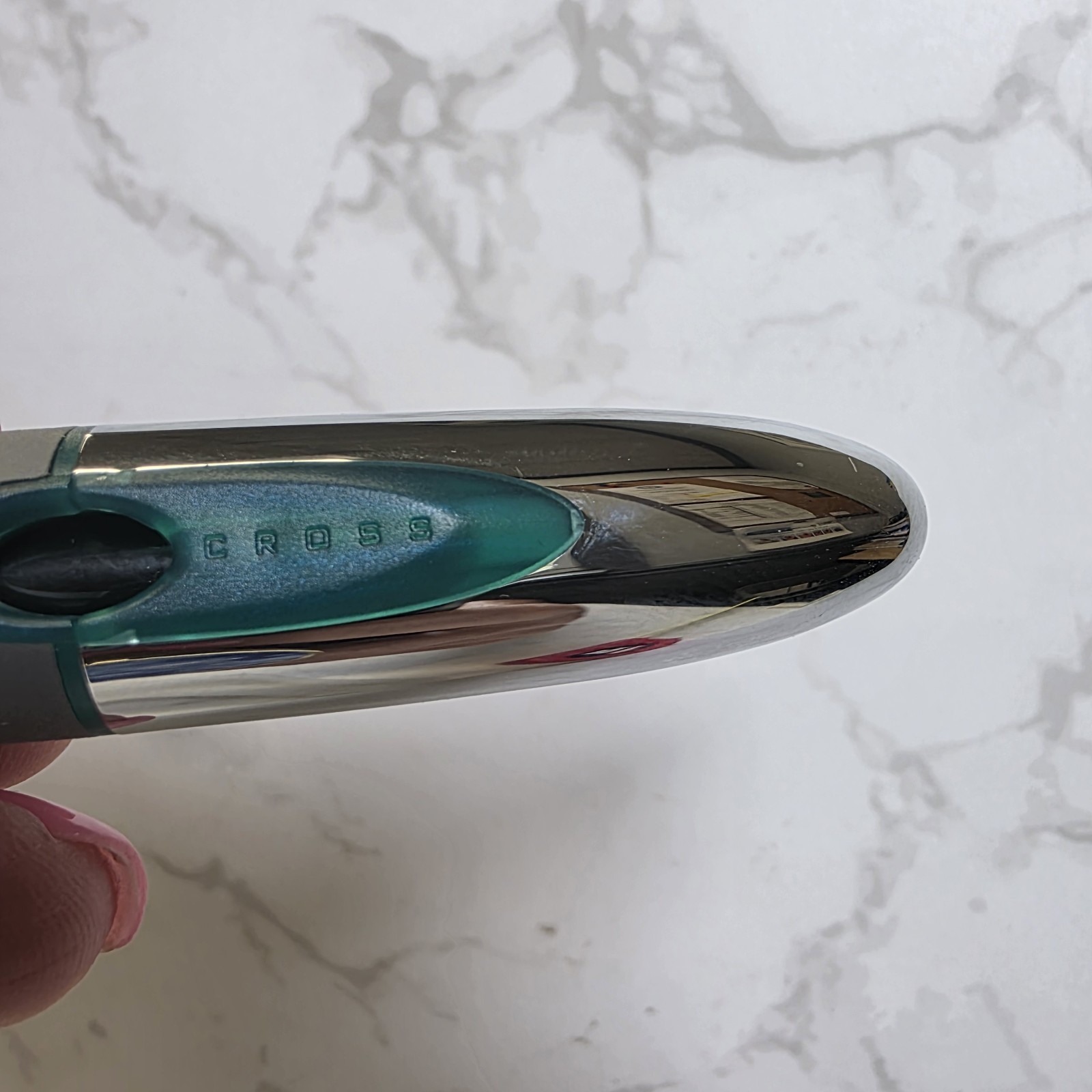 CROSS Collectible VTG Ballpoint Gel Pen w/Plastic Case Cosmic As Is