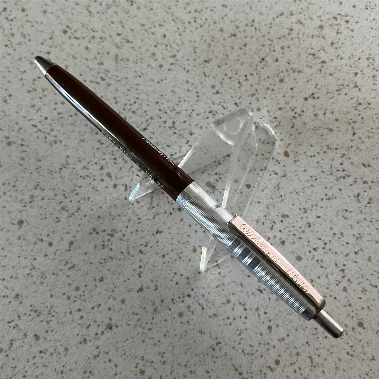 Wilkinson Akers Inc Fred Holze Lincoln Nebraska Vintage Ballpoint Pen #19861