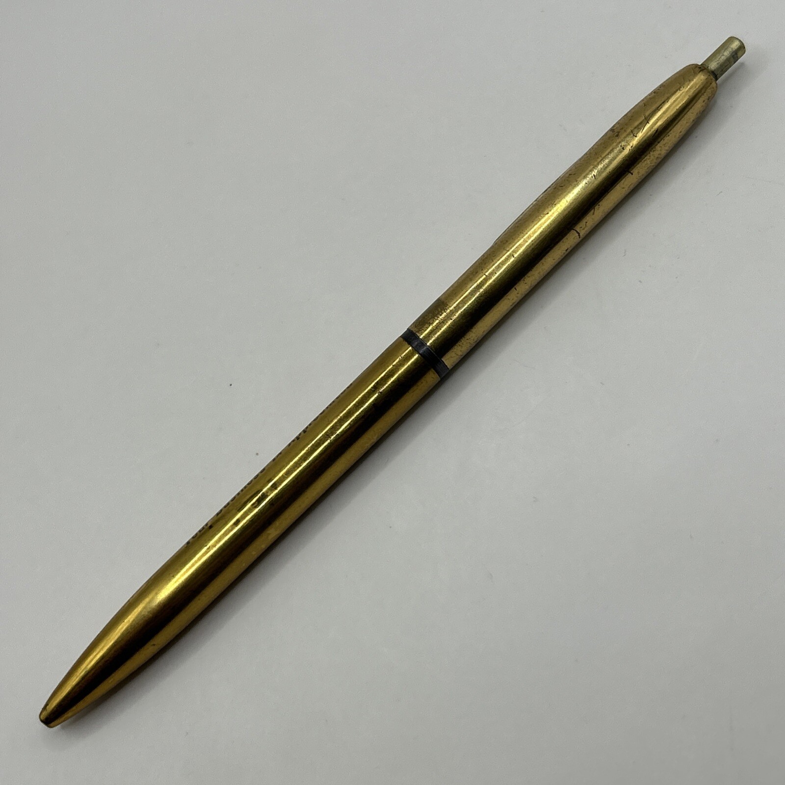VTG c1960s Ballpoint Pen RUBBER & TIRE MATERIALS CO. 1119 Holmes Kansas City, MO