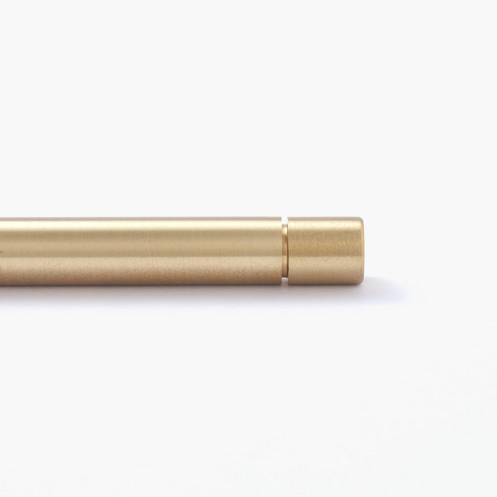 Kakimori Tz-1 B9 Brass Cap Ballpoint Pen 0.7mm Black Ink Japan