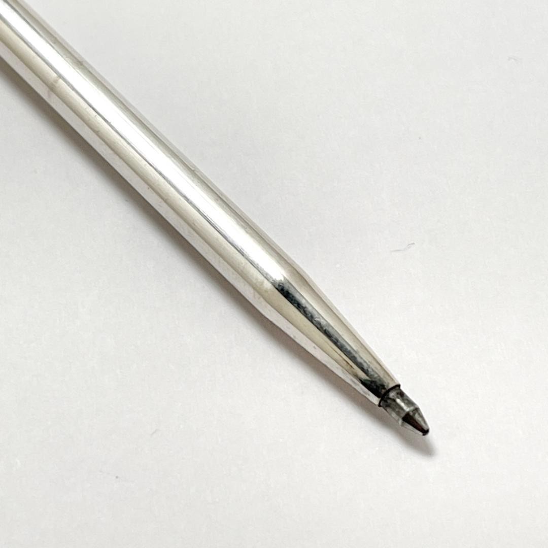 Hermes Agenda Ballpoint Pen 925 Sterling Silver Pre-Owned Luxury Writing