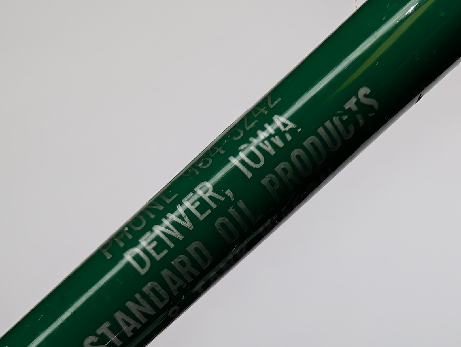 c1960s Denver, Iowa Wolter Standard Oil Tank Wagon Advertising Pen IA G23